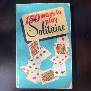 Vintage 150 Ways to Play Solitaire Book